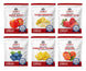 Legacy Food Storage Legacy Essentials Assorted Freeze-Dried Fruit variety pack kit packaging with assorted fruit pouches