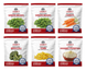 Legacy Food Storage Legacy Essentials Assorted Vegetable Pack kit showing assorted freeze-dried vegetable pouches