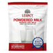 Legacy Food Storage 40 Serving Powdered Milk Pouch - 6 pack pouch packaging front view