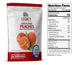 Legacy Food Storage Legacy Essentials Assorted Freeze-Dried Fruit peach slices nutrition facts label