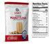 Legacy Food Storage 81 Serving Powdered Peanut Butter Pouch - 6 pack nutrition facts label