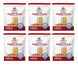 Legacy Food Storage 81 Serving Powdered Peanut Butter Pouch - 6 pack showing all six pouches together