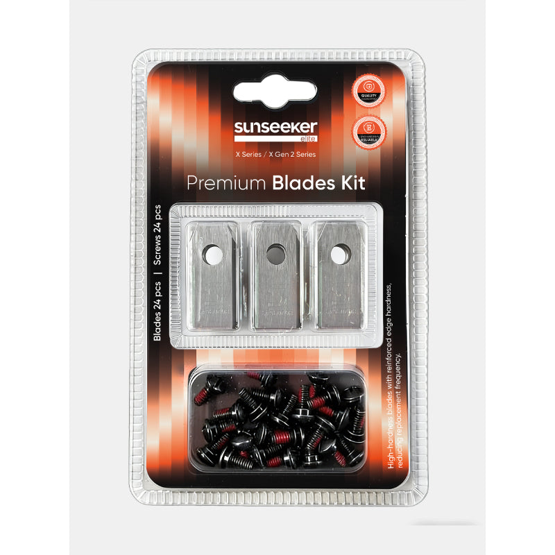 Sunseeker Premium Replacement Blades Kit, 24 pieces