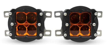 Heretic Studio LED Fog Light Kit for Subaru Crosstrek (2013-2020) and Outback (2010-2012) - Amber Lens
