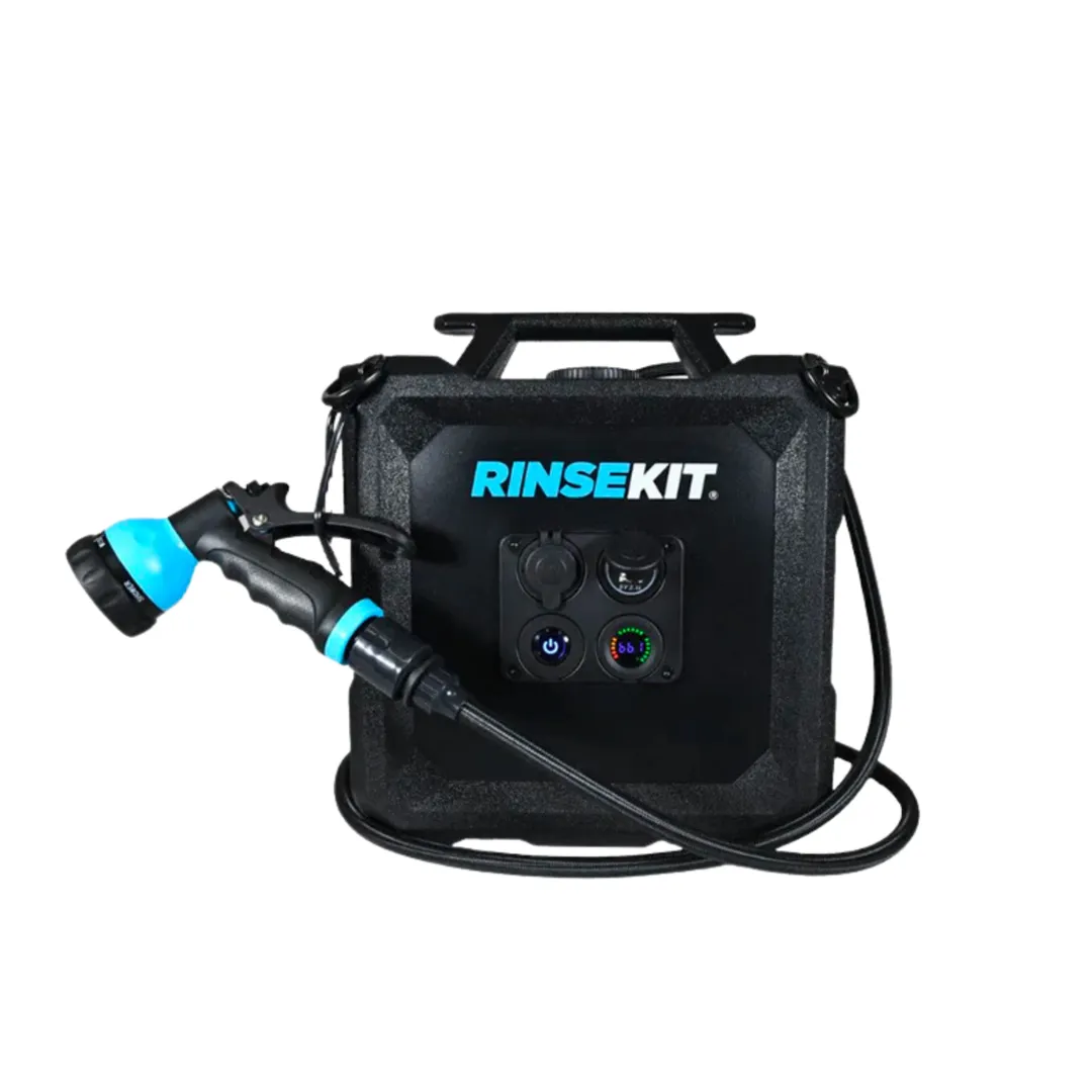RinseKit Cube Battery-Powered Portable Shower - 4 Gallon