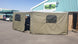 BunduAwn side panels with window and door installed