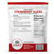 Legacy Food Storage 22 Serving Freeze-Dried Strawberries Pouch - 6 pack pouch packaging back view