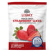 Legacy Food Storage 22 Serving Freeze-Dried Strawberries Pouch - 6 pack pouch packaging front view