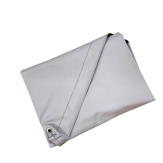 Triangle extension panel folded for storage